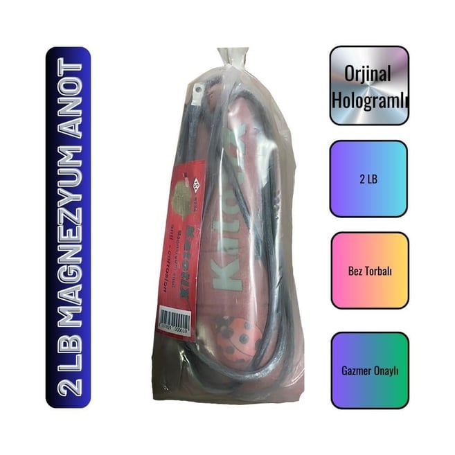 Magnezyum Anot 2 lb