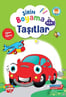 Kırtasiye Seti 6'lı Set (5 Adet Bayraklı Balon - Boyama Kitabı - 12 li Pastel Boya - Oyuncak Araba - Hotwheels Kalem - Çiftli Kalemtraş)