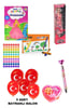 Kırtasiye Seti 6'lı Set Kız Öğrenci Seti (5 Adet Bayraklı Balon - Boyama Kitabı - 12 li Pastel Boya - Oyuncak Bebek - Barbie Kalemtraş - Barbie Uçlu Kalem)