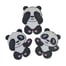 Mdf Duvar Dekoru Panda 3 Lü
