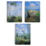 Monet Desenli Kareli Defter
