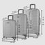 My Valice Croc 3 Lü Valiz Seti Gold