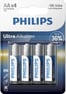 Philips Ultra Alkalin Kalem Pil 4 Lü