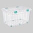 Poly Time Mega Saklama Kabı 120lt Şeffaf E-522