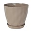 Serinova Kristal Plastik Çiçek Saksısı 1,85 Litre Mocha (No:3)
