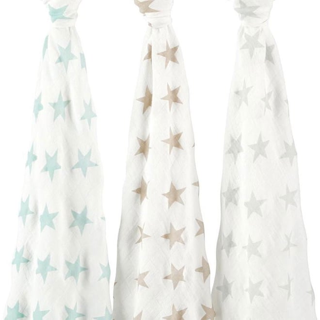 Aden Anais Üçlü Bambu Set/Milky Way