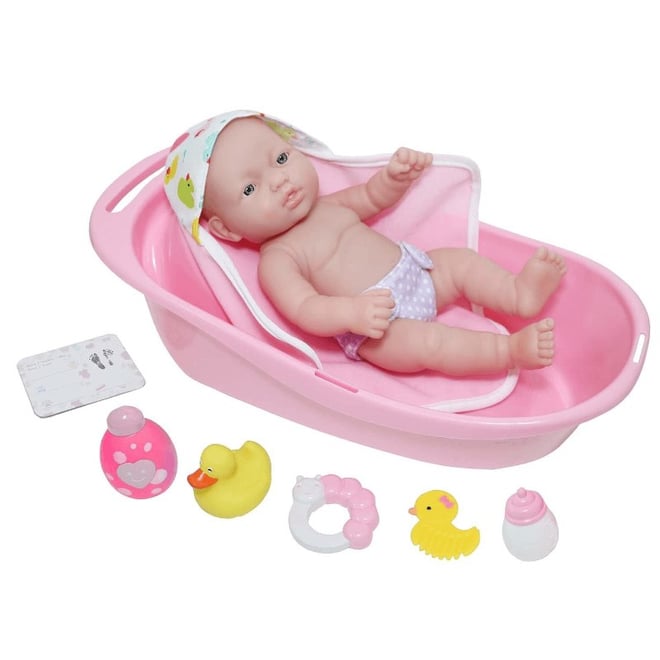 Berenguer Yenidoğan Oyuncak Bebek 33 cm ve Banyo Seti