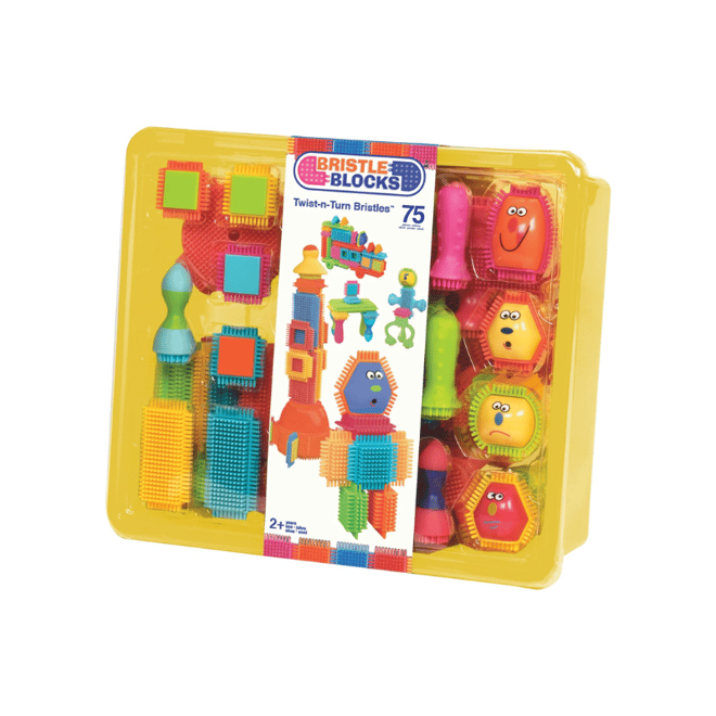 Bristle Blocks Yapı Oyuncakları - Neşeli Küçük Adamlar - 75 Parça