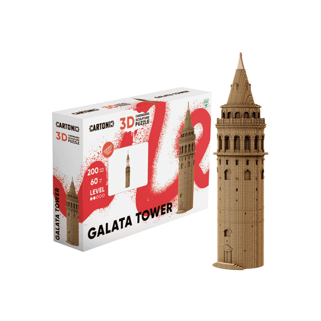 CartonicCartonic 3D Puzzle - GALATA TOWER