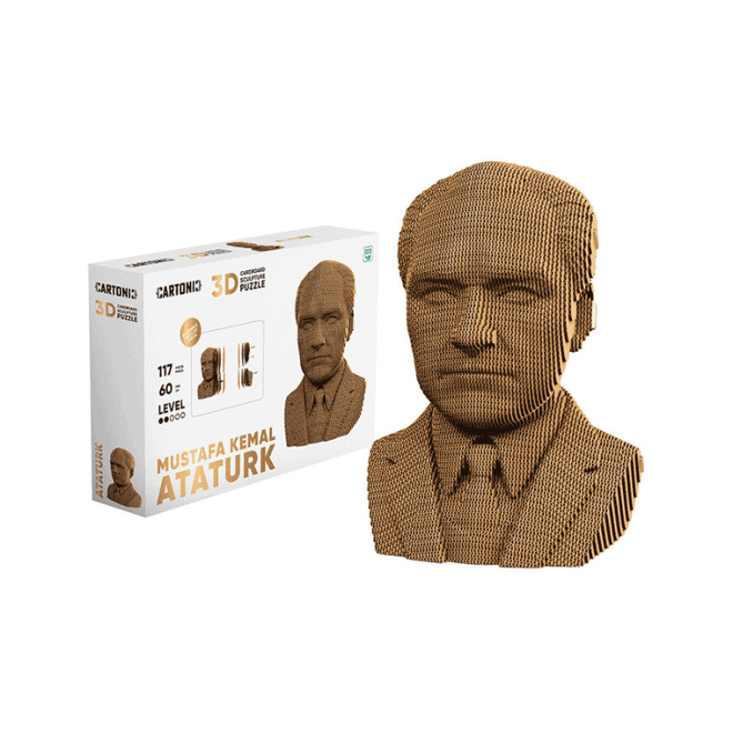 CartonicCartonic 3D Puzzle - MUSTAFA KEMAL ATATÜRK