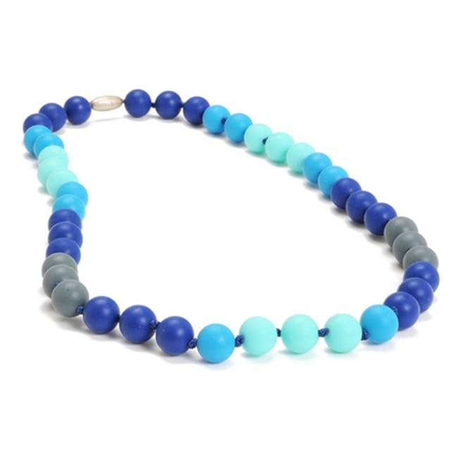Chewbeads Diş Kaşıyıcı-Bleecker Kolye/Turkuaz
