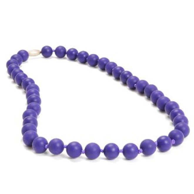 Chewbeads Diş Kaşıyıcı-Jane Kolye/Mor
