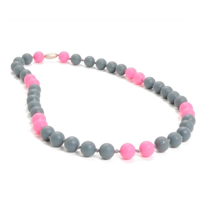 Chewbeads Diş Kaşıyıcı-Waverly Kolye/Gri