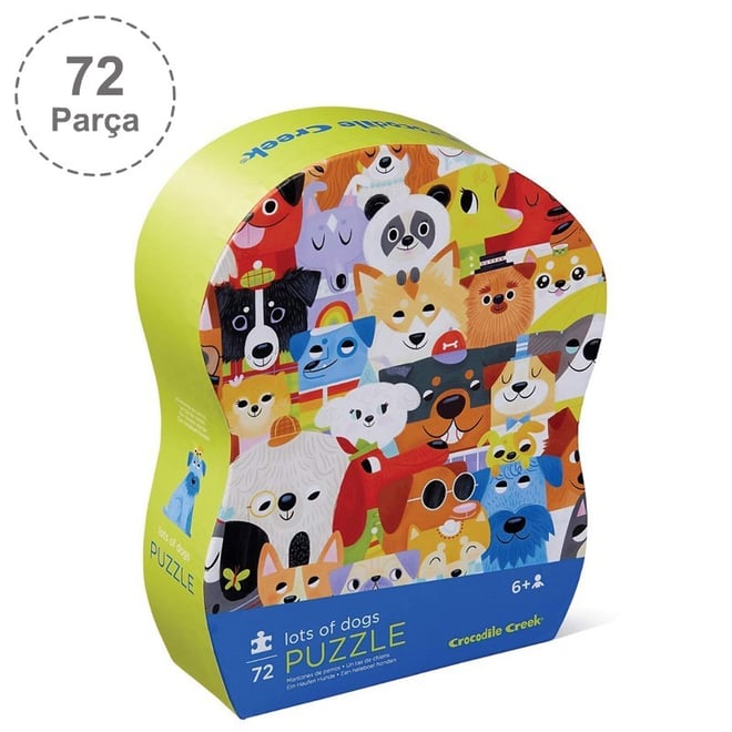 Crocodile Creek Puzzle - 72 Parça - Köpekler