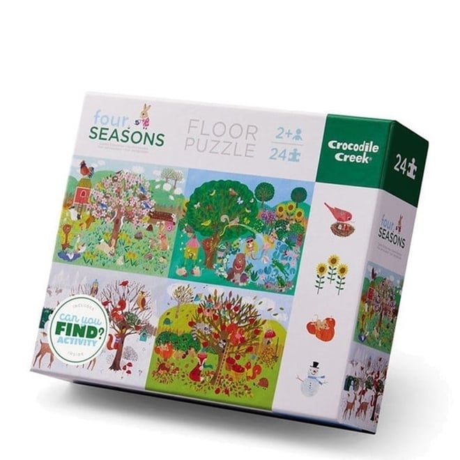 Crocodile Creek Puzzle Mevsimler 24 Parça