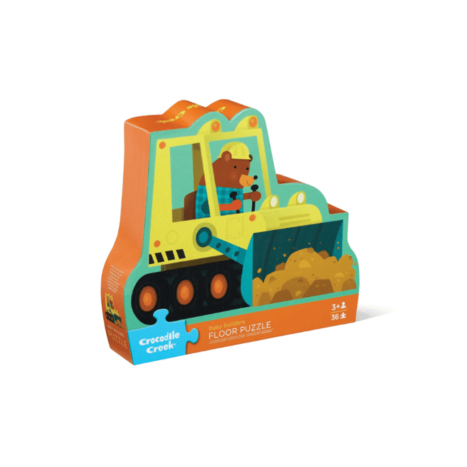 Crocodile CreekCrocodile Creek Dekoratif Puzzle - 36 Parça - Busy Builders