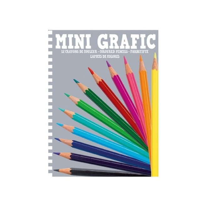 Djeco Mini Grafic 12'li Boya Kalemi