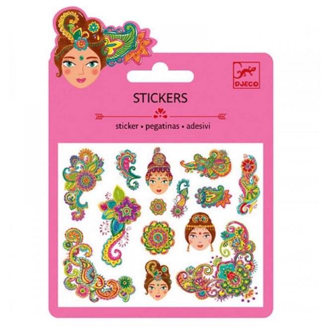 Djeco Çıkartmalar - Indians Designs