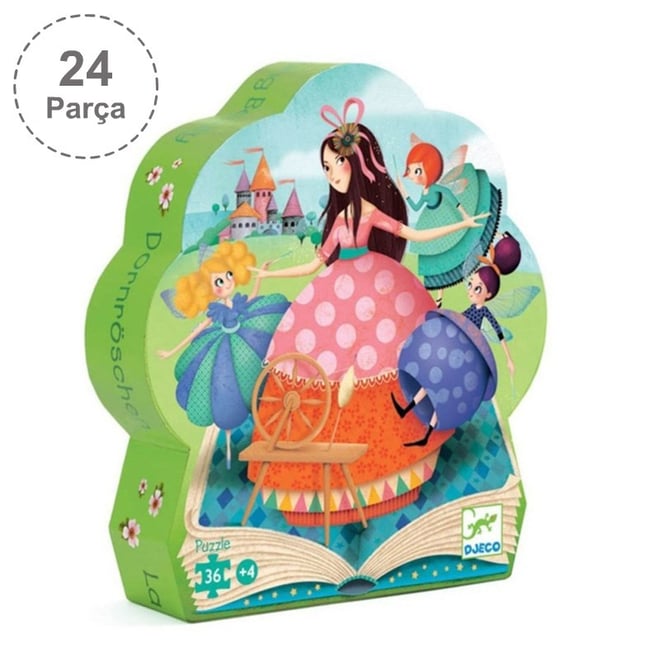 Djeco Dekoratif Puzzle 24 Parça/Sleeping Beauty