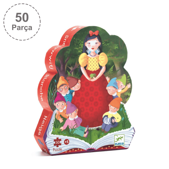 Djeco Dekoratif Puzzle 50 Parça/Snow White