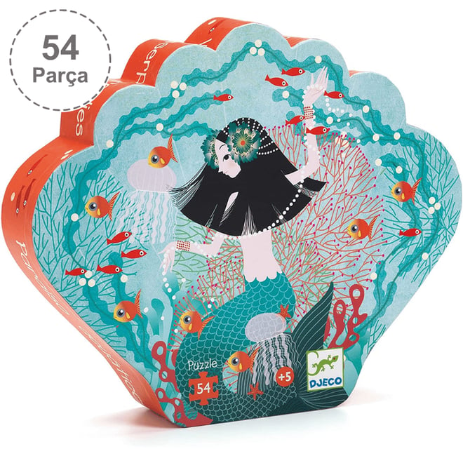 Djeco Dekoratif Puzzle 54 Parça/Su Perisi