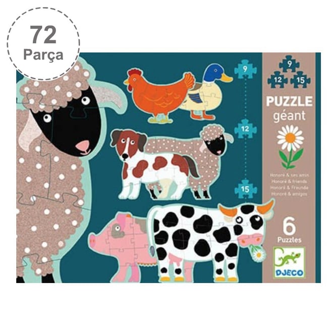 Djeco Dev Puzzle Honore & Friends