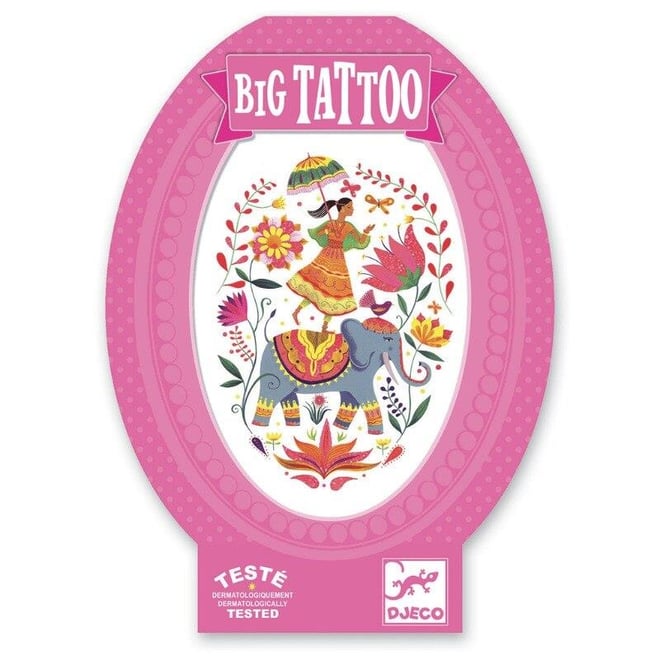 Djeco Işıltılı Dövme / Rose India
