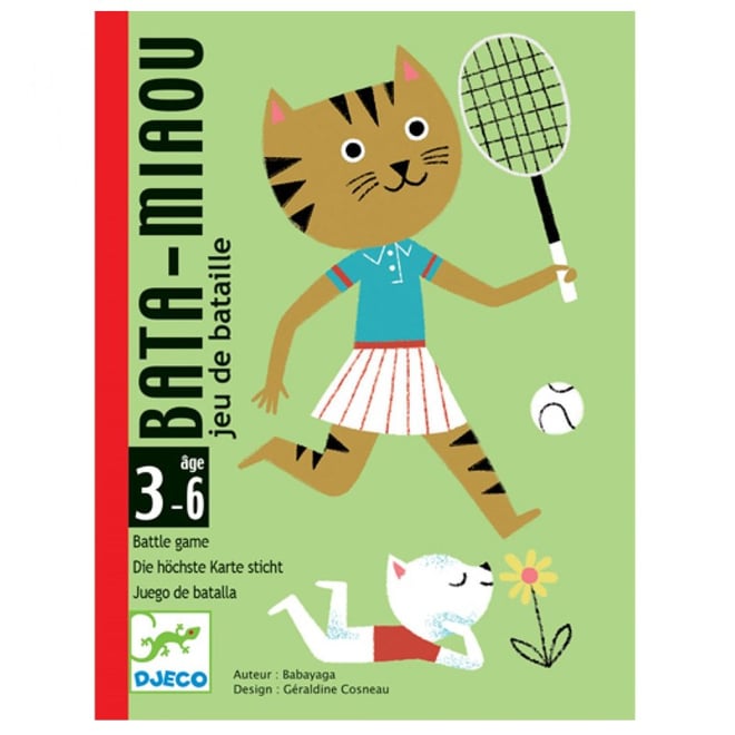 Djeco Kart Oyunları - Bata Miaou