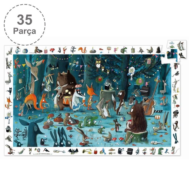 Djeco Klasik Puzzle 35 Parça/The Orchestra