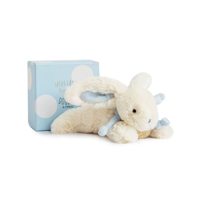 Doudou Hediye Kutulu Mavi Tavşan 20 cm