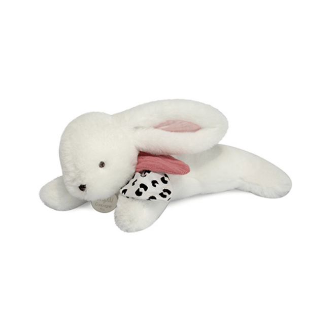 Doudou Toz Pembe Ponpon Tavşan 25 cm