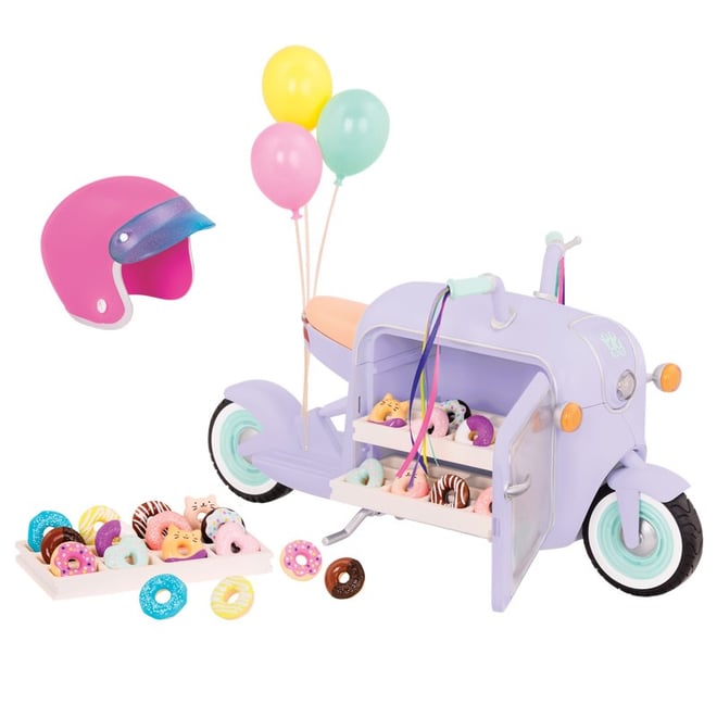 Glitter Girls Donut Satış Scooterı