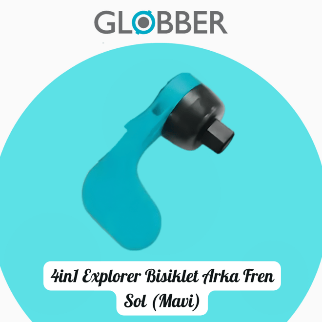 Globber 4in1 Explorer Bisiklet Arka Tekerlek Freni (SOL/Mavi)