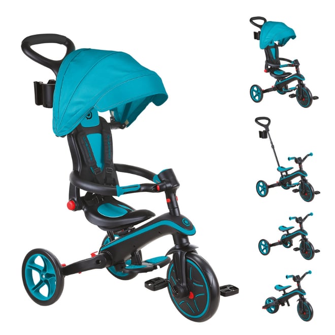 Globber Explorer 4in1 Katlanabilir Bisiklet - Mavi
