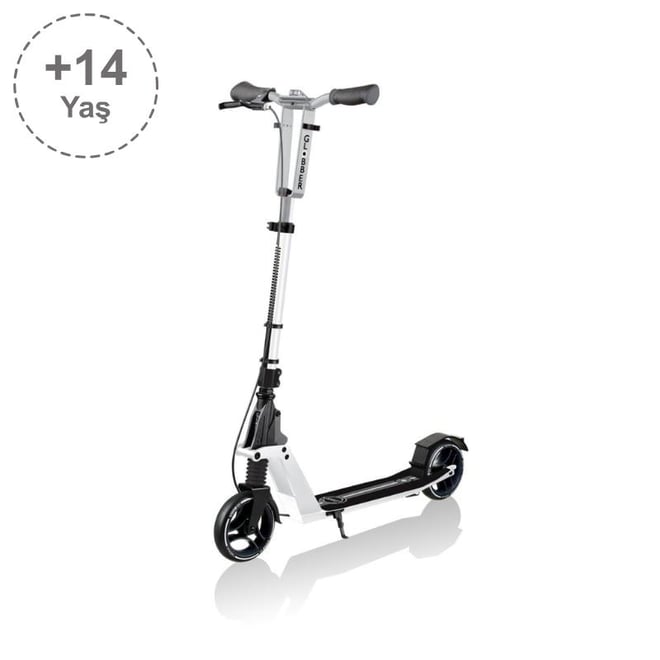 Globber One K 165 Deluxe Scooter - Beyaz