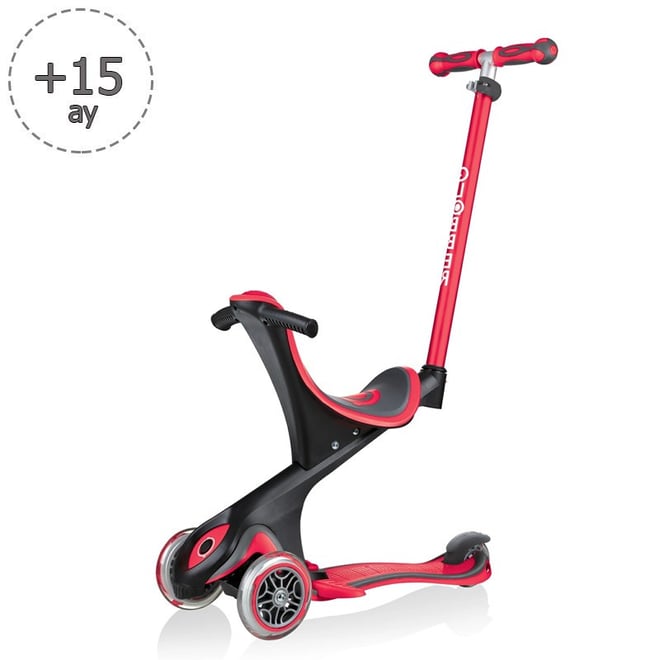 Globber Scooter/Evo Go Up Comfort/Kırmızı
