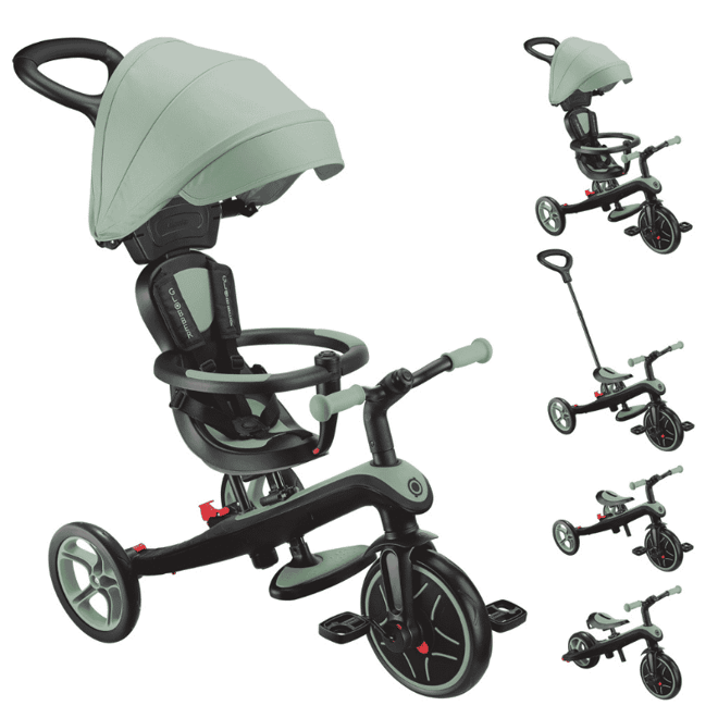 GlobberGlobber Explorer 4in1 Trike Bisiklet - Adaçayı Yeşili