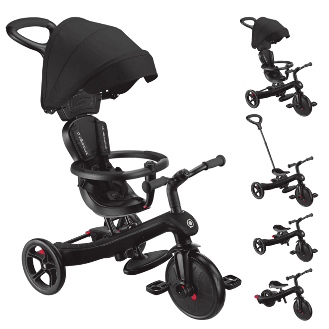 GlobberGlobber Explorer 4in1 Trike Bisiklet - Siyah