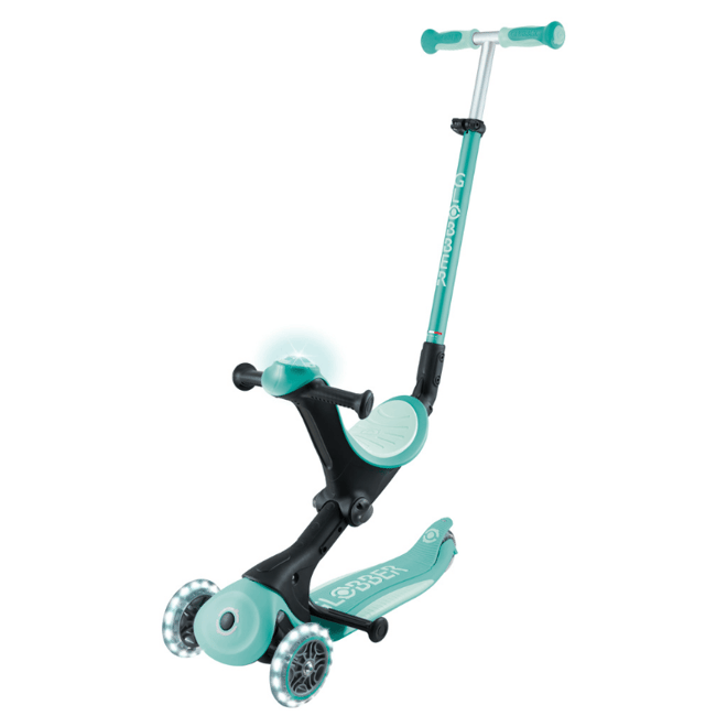 GlobberGlobber Go Up Deluxe Işıklı Scooter - Mint Yeşili