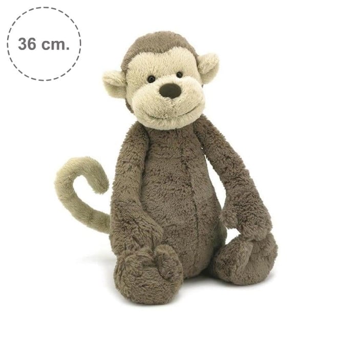 Jellycat Bashful Maymun Büyük Boy 36 cm