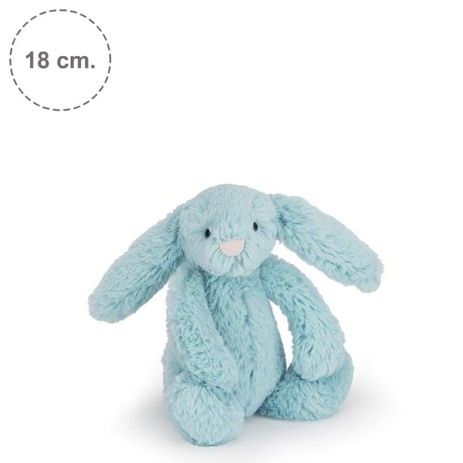 Jellycat Bashful Turkuaz Tavşan Küçük Boy 18 cm