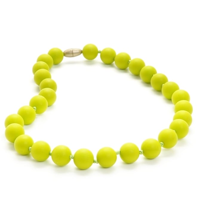 Juniorbeads Diş Kaşıyıcı-Jane Jr Kolye/Chartreuse