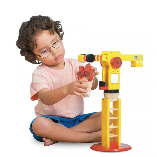 Le Toy Van Büyük Ahşap Vinç