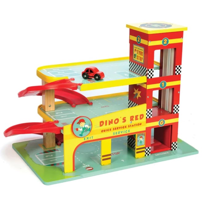 Le Toy Van Dino'nun Kırmızı Garajı