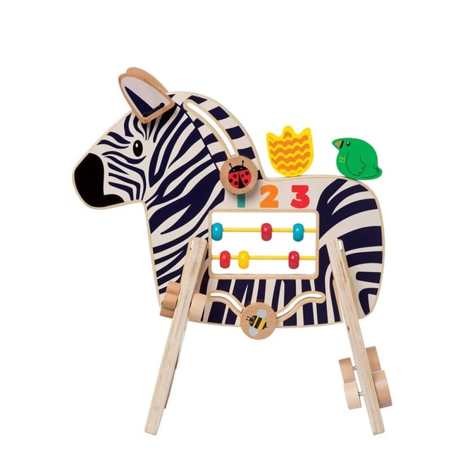 Manhattan Toys Aktivite Oyuncağı Zebra