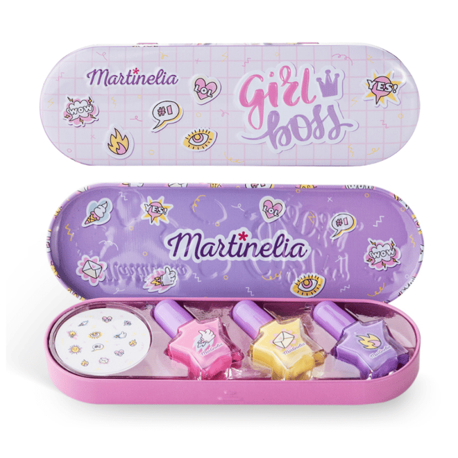 Martinelia Kutulu Oje ve Çıkartma Seti - Super Girl