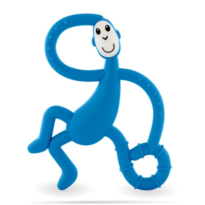 Matchstick Monkey Diş Oyuncağı - Maymun Dans - Mavi