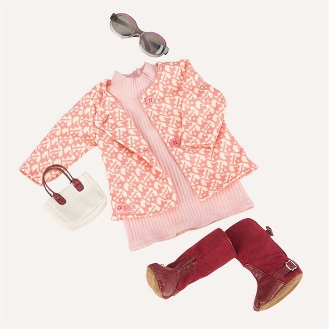 Our Generation Kıyafet/Deluxe Dress & Coat