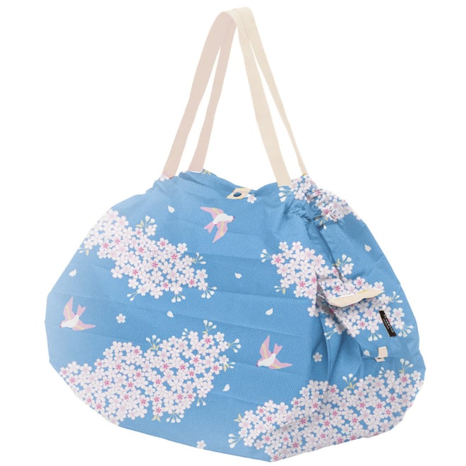 Shupatto Compact Bag - L - Hana ni Tori
