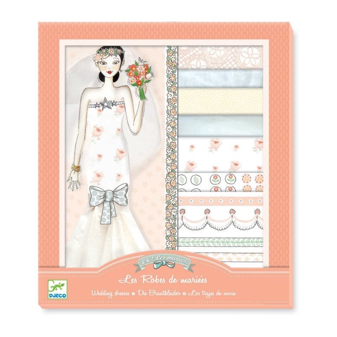 Djeco Kağıt Giydirme Seti / Wedding Dresses!